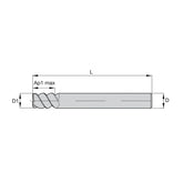 Solid Carbide End Mills • Finishers • Series 4603 • Sharp Edge • Metric - Big-tools Industrial Supply Tools for Metal Cutting